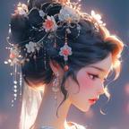 雨丝·花朵头像