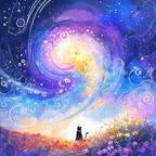 破晓星空棒棒糖头像