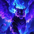 獅翅虎头像