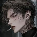 B型双鱼女对称强迫症头像