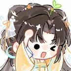 晚橘落棠枝头像