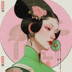 🌸辞镜花头像