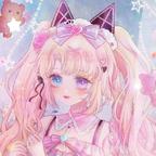 雨落星河冰雪蓝莓头像