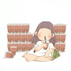 在云朵上打盹头像