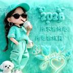 透明玻璃头像