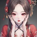 花间酌月影头像