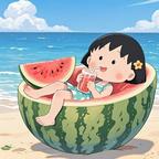 水瓶座的小丸子头像