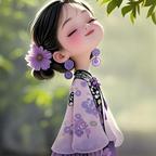 竹林画雨头像