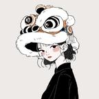 月桂树下的小狮子头像
