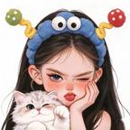 搬砖美少女丫头像
