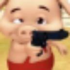 半脸笑头像
