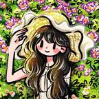 墨迹侧着看头像