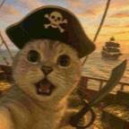 猫猫海盗头像