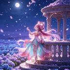 星空《牡丹花神》头像