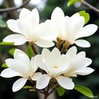 玉兰花开之春头像