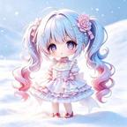 baby雪花头像