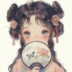 写墨染圊殇泪头像