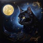 黑猫头像