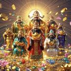 顺风顺水顺财神头像