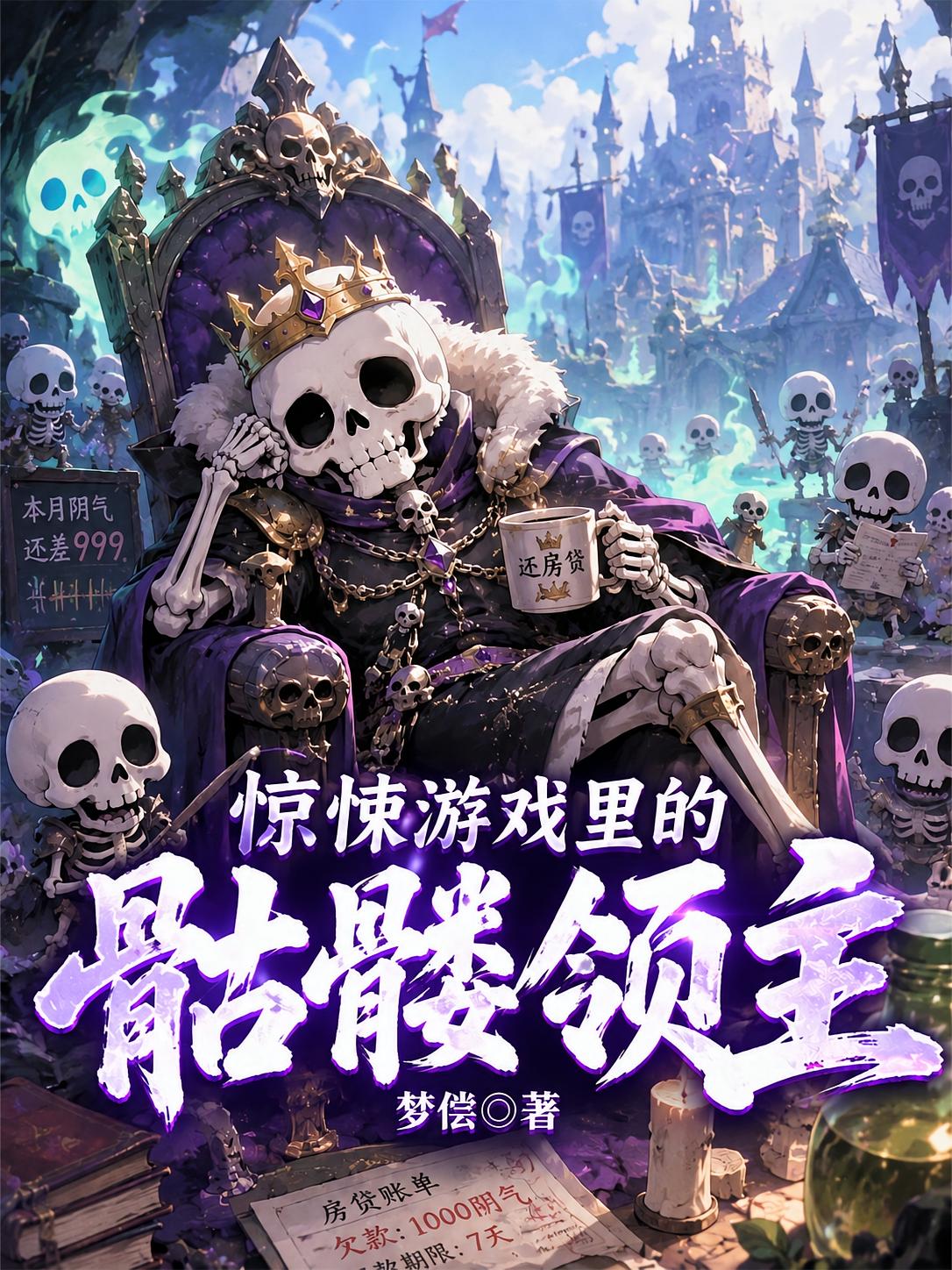 惊悚游戏里的骷髅领主！