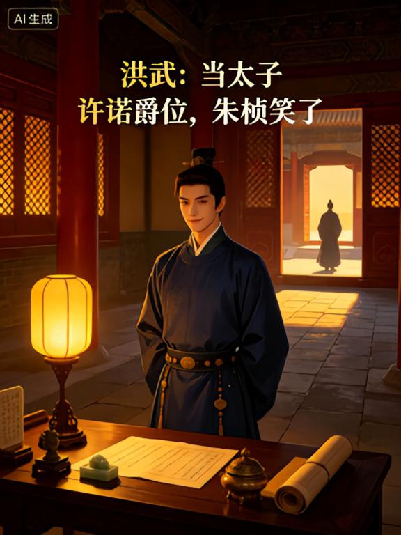 洪武：当太子许诺爵位，朱桢笑了