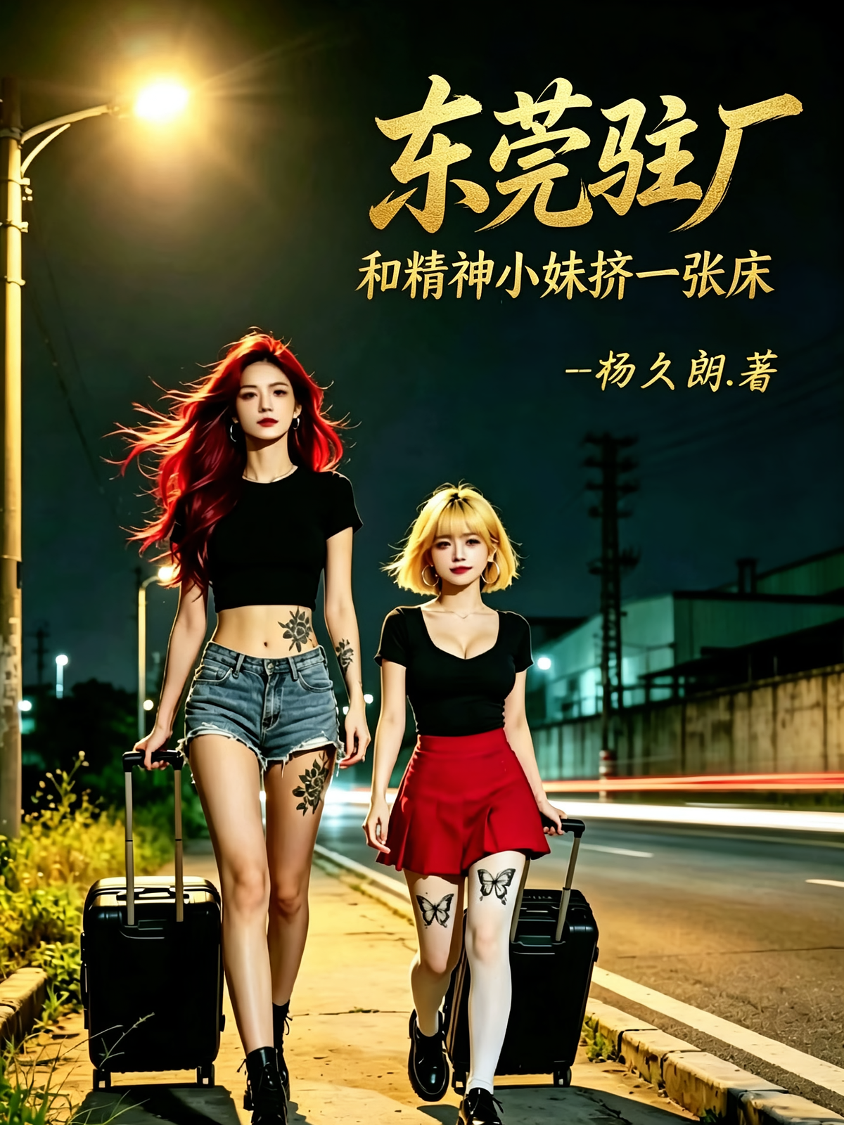 东莞驻厂，和精神小妹挤一张床