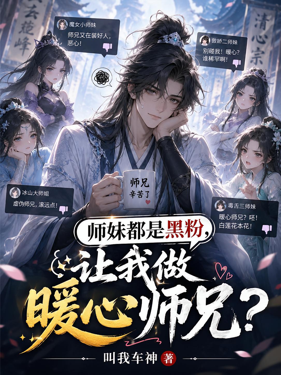师妹都是黑粉，让我做暖心师兄？