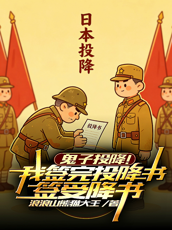 鬼子投降！我签完投降书签受降书