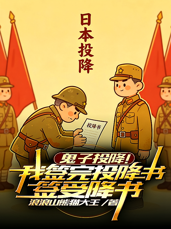 鬼子投降！我签完投降书签受降书
