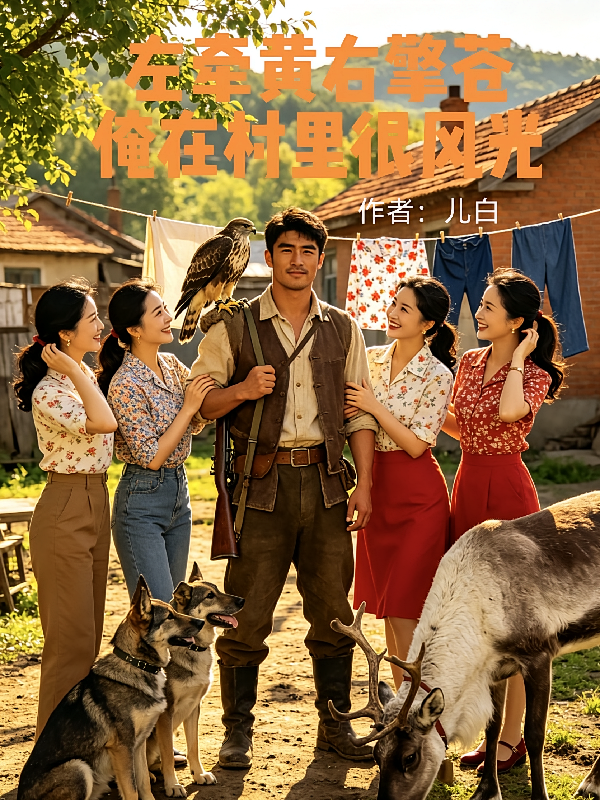 左牵黄，右擎苍，俺在村里很风光
