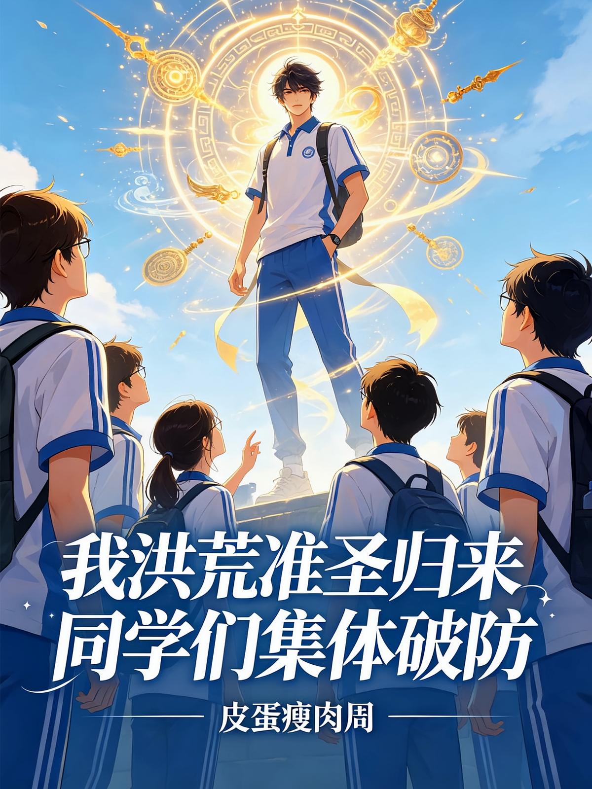 我洪荒准圣归来，同学们集体破防