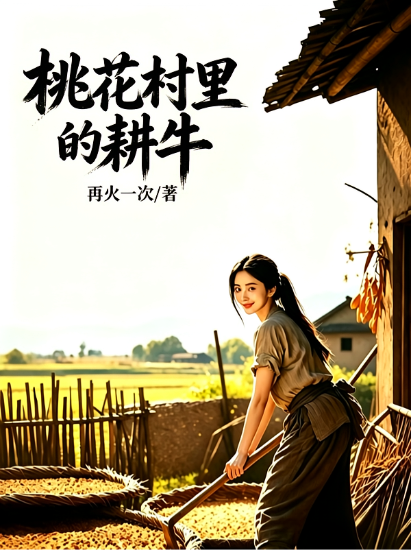桃花村里的耕牛
