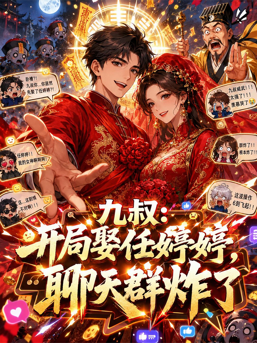 九叔：开局娶任婷婷，聊天群炸了
