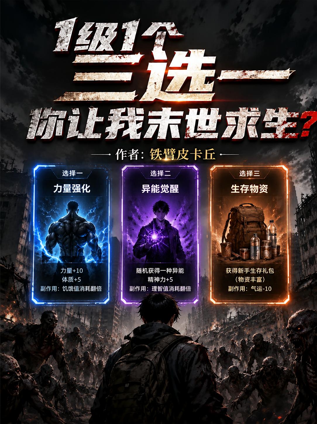 1级1个三选一，你让我末世求生