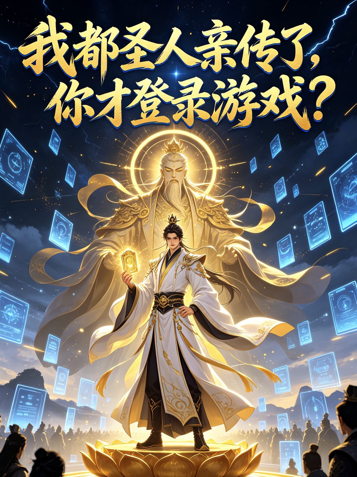 我都圣人亲传了，你才登录游戏？