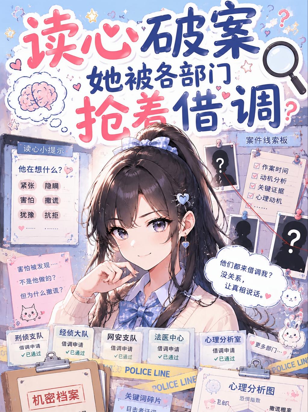 读心破案，她被各部门抢着借调