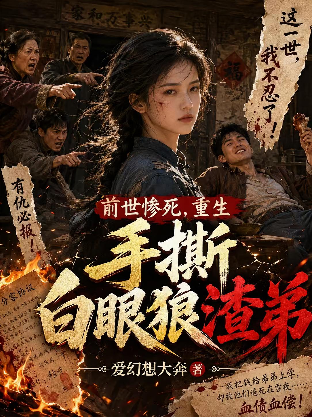 前世惨死，重生手撕白眼狼渣弟
