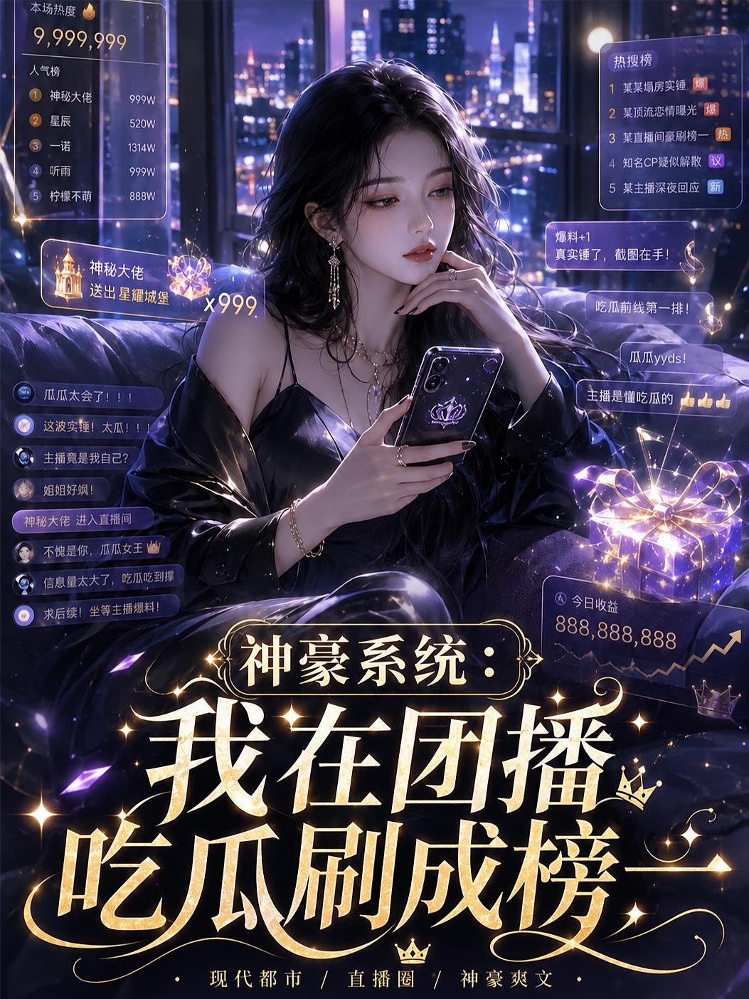 神豪系统：我在团播吃瓜刷成榜一