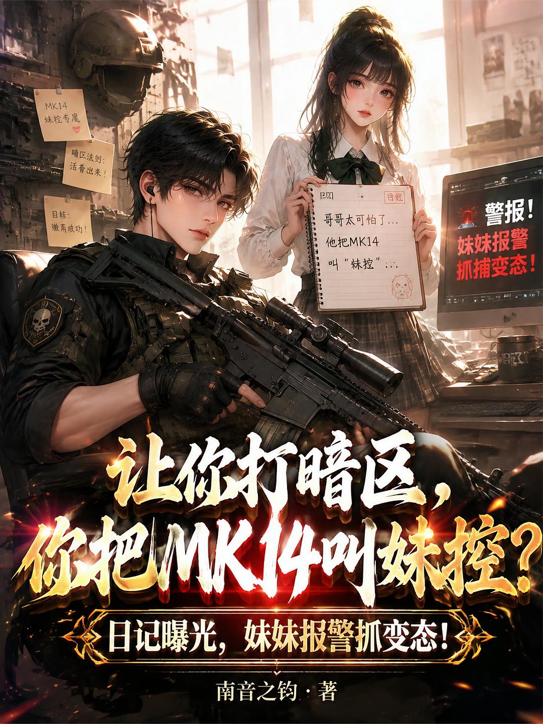 让你打暗区，你把MK14叫妹控
