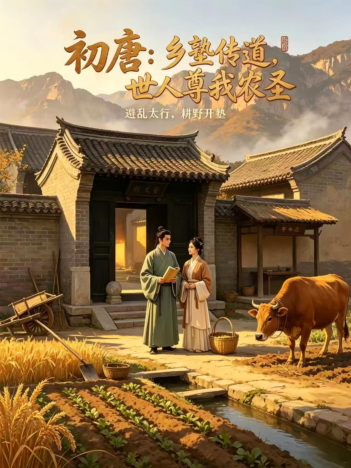 初唐：乡塾传道，世人尊我农圣