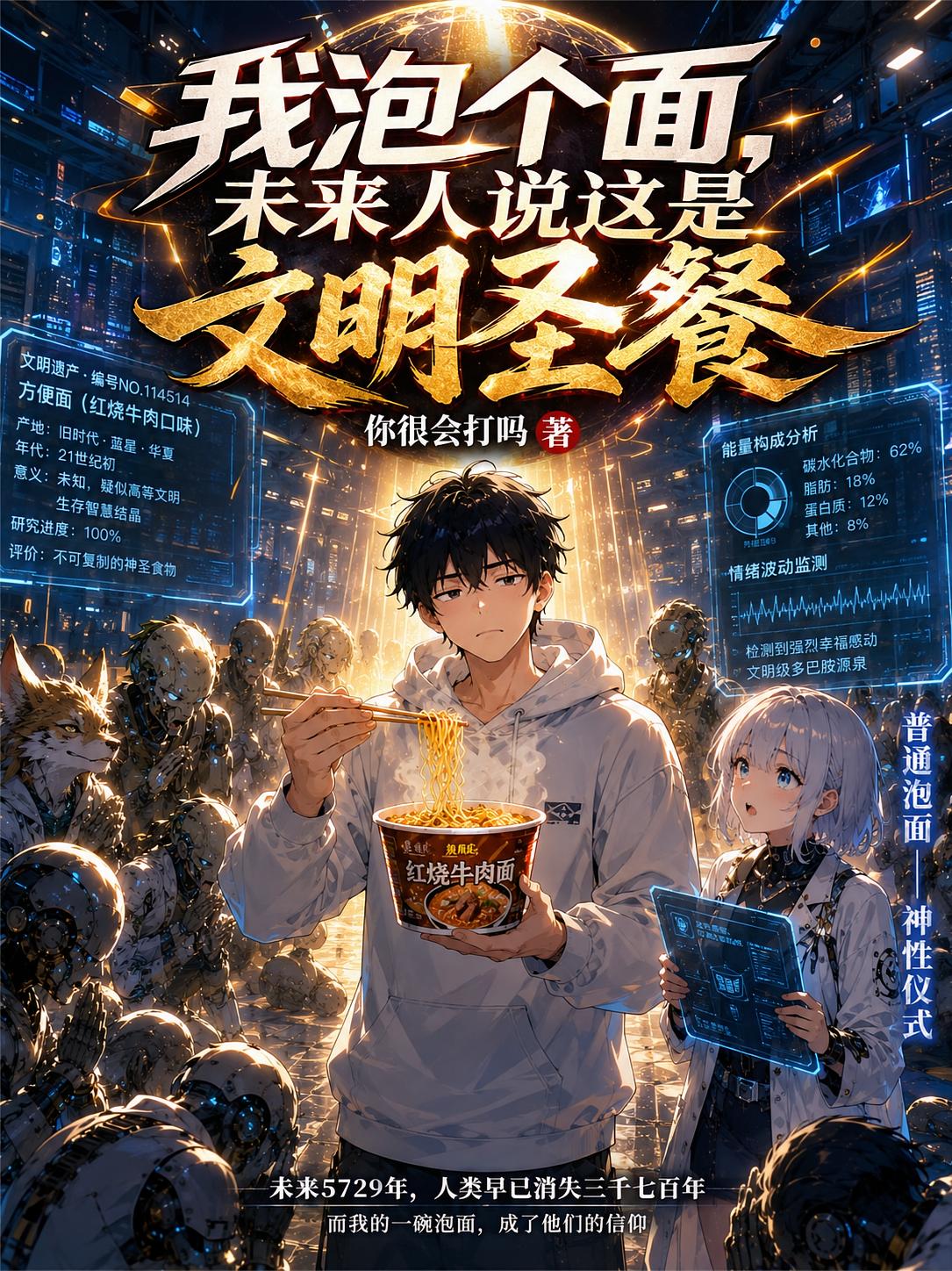 我泡个面，未来人说这是文明圣餐