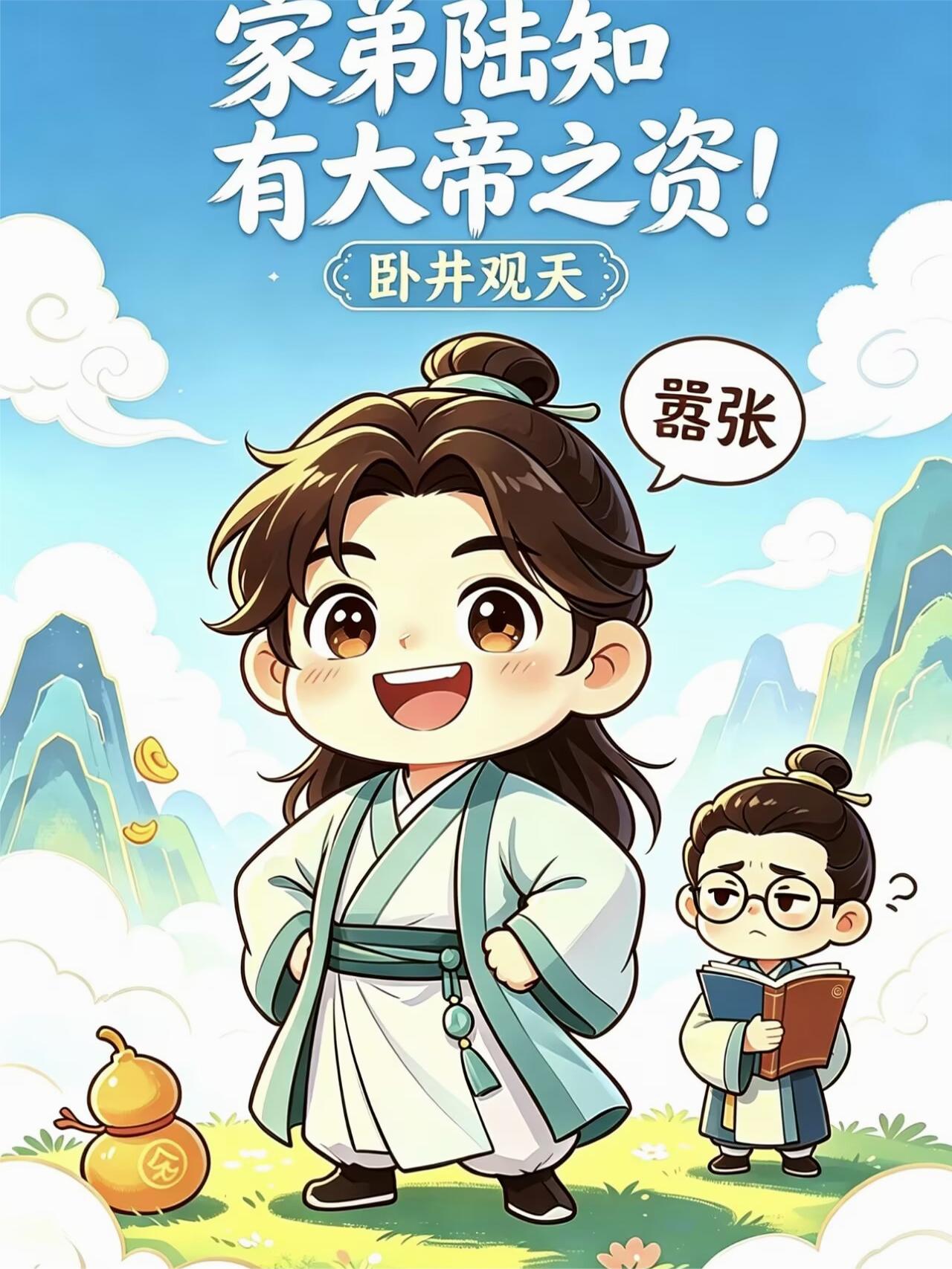 家弟陆知有大帝之资！