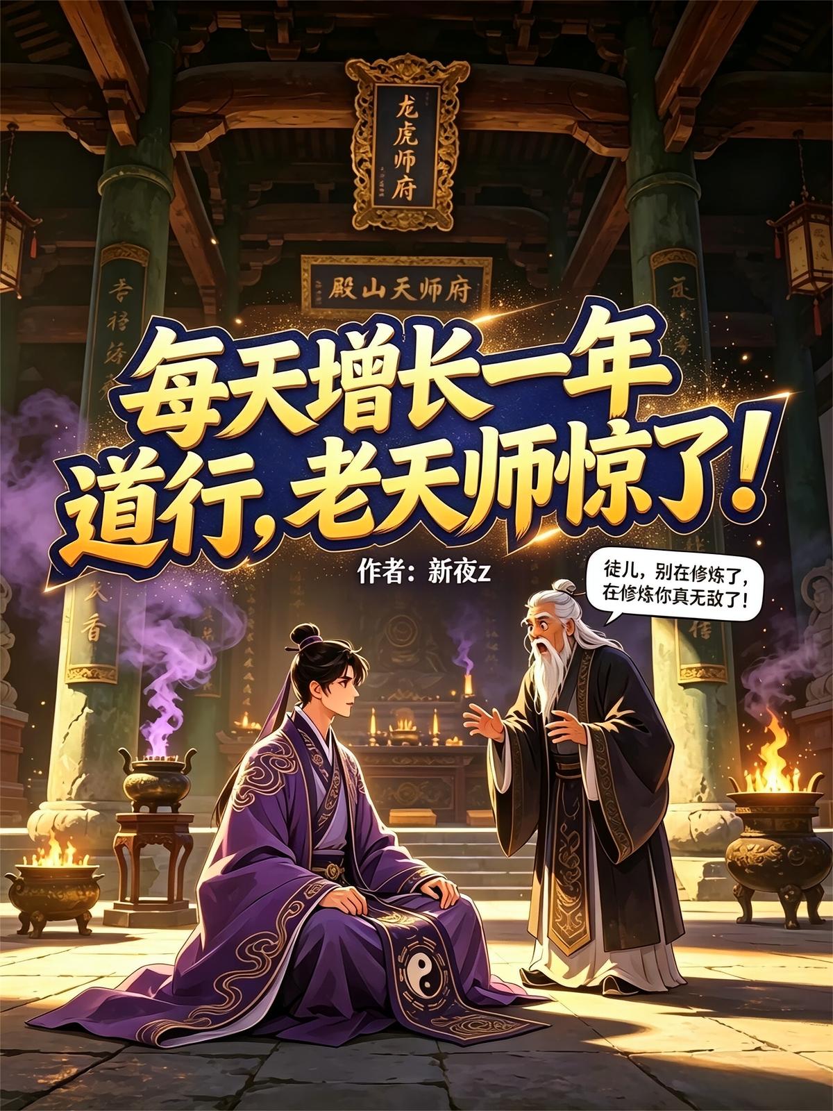 每天增长一年道行，老天师惊了！