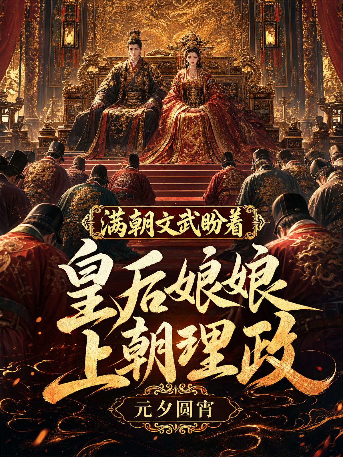 满朝文武盼着皇后娘娘上朝理政