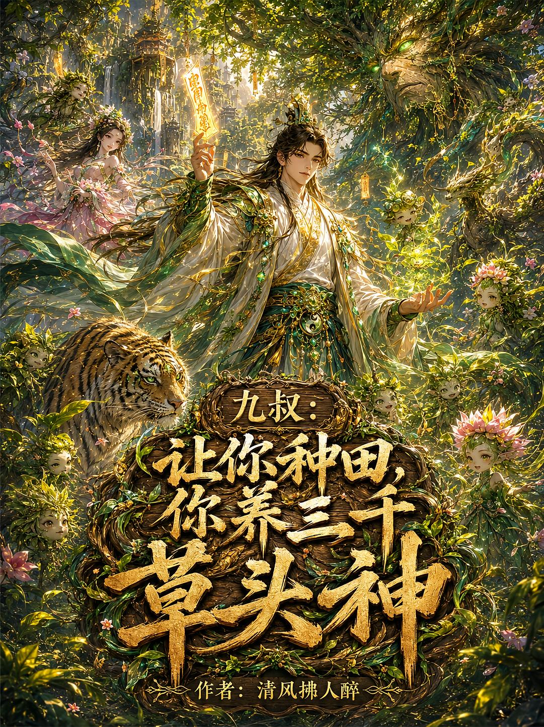 九叔：让你种田，你养三千草头神