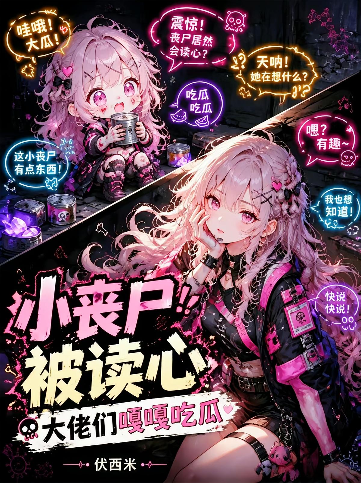 小丧尸被读心，大佬们嘎嘎吃瓜