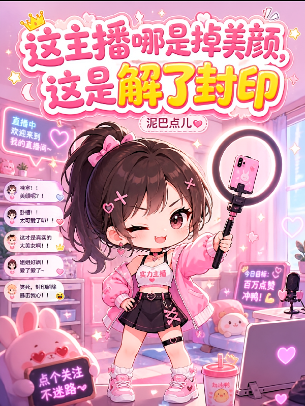 这主播哪是掉美颜，这是解了封印