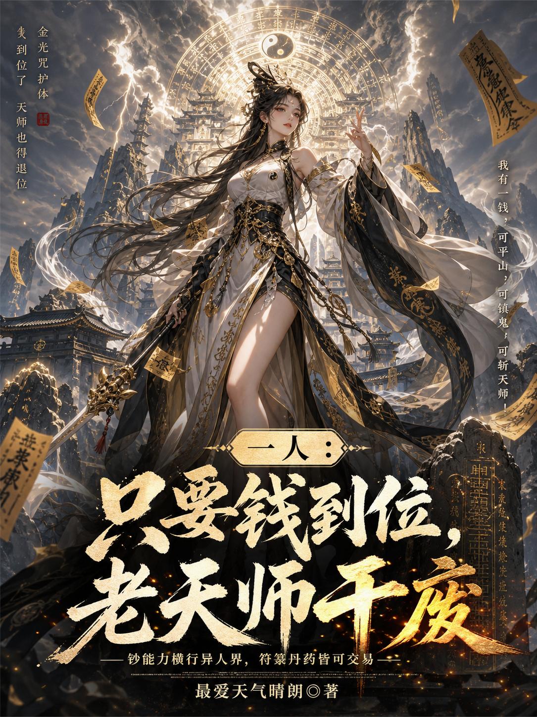 一人：只要钱到位，老天师干废