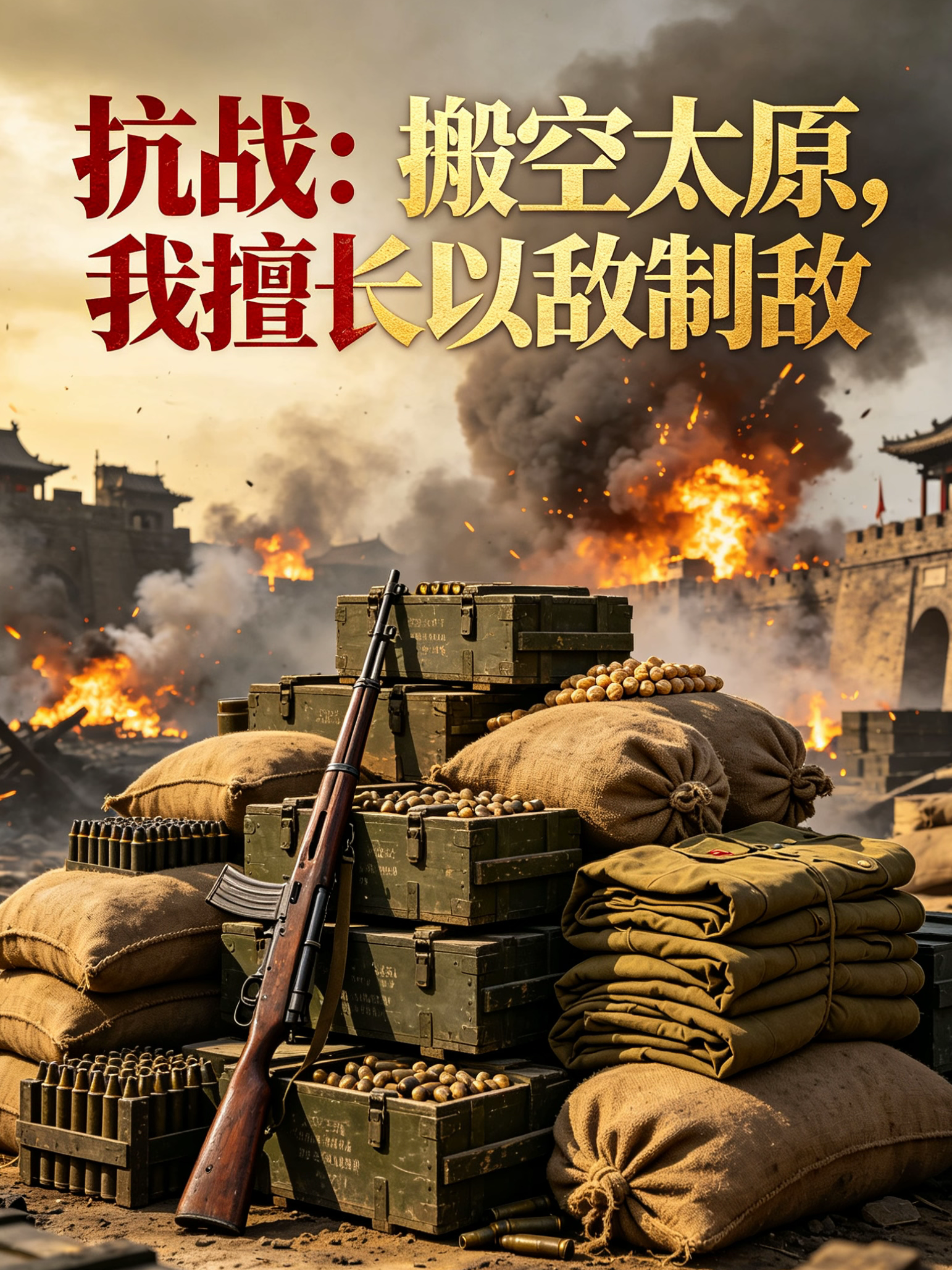 抗战：搬空太原，我擅长以敌制敌
