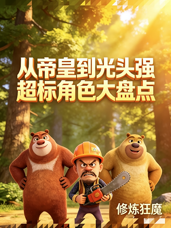 从帝皇到光头强，超标角色大盘点